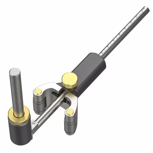 Woodworking Linear Arc Dual-purpose Scriber Ruler Parallel Line Drawing Tool Measuring Gauge DIY Multifunctional Woodworking
