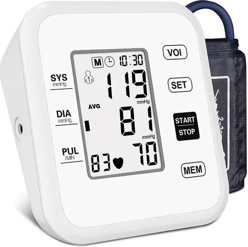 Upper Arm Digital Device with Large LCD Display Automatic Operation