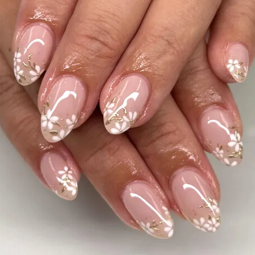 24pcsPress-On Nails For Everyday Glam, Weddings & Special Occasions, No Salon Trip Needed (nude pink)
