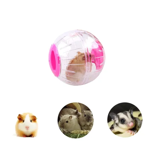 Hamster Ball,Hamster Exercise Ball Plastic Exercise Running Ball Toy Sport Ball for Gerbils Chinchillas 12cm Diameter