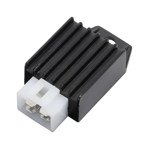 4 Pin Voltage Regulator Rectifier 12V Replacement Part Black
