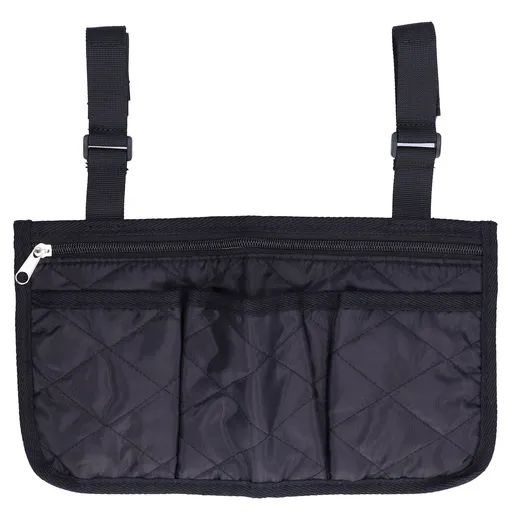 Wheelchair Side Bags Large Capacity Beautiful Practical Armrest Side Storage Bag for Mobile Scooters Strollers