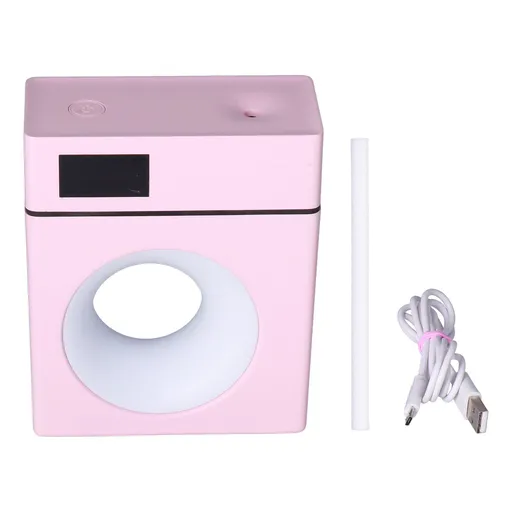500ml Pink Car Aromatherapy Humidifier USB Powered Mist Diffuser for Home Office Bedroom