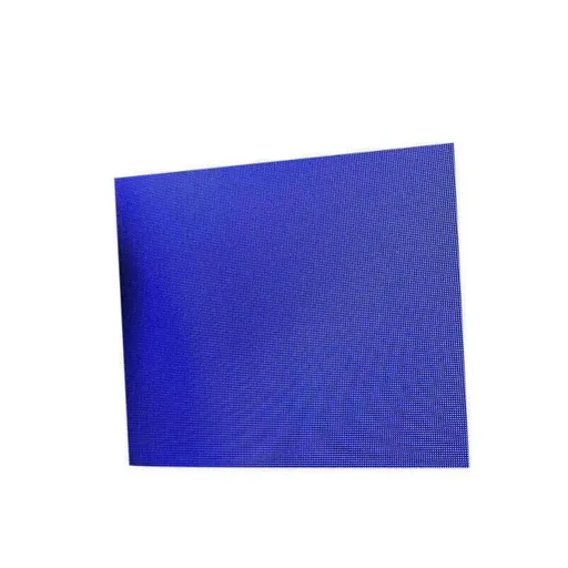 100PCS Tin Foil Aluminium Wrapping Square Chocolate Wrappers 10CM - Blue/Embossed
