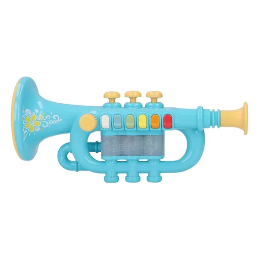 Musical Instruments, Kid Trumpet Children Preschool Music Toy for Boys and Girls(Blue) exercise children's listening ability
