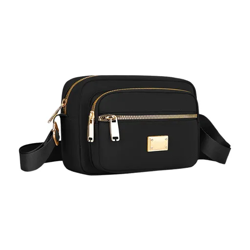 Fanny Packs for Women Crossbody Backpack Shoulder Messenger Bag Waterproof Everywhere Crossbody Belt Bag for Workout Running Travelling Black