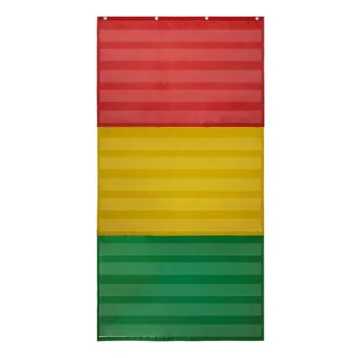 Wall Hanging Organizer Chart Detachable Pocket Chart 15 Clear Pockets For Word Families Pocket Chart Classroom Decor