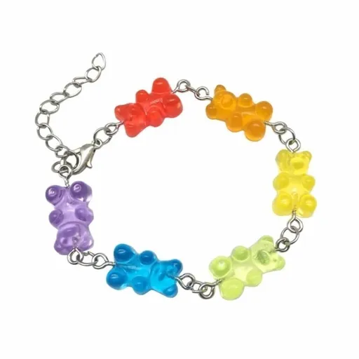 Veile Studios Gummy Bear Bracelet - Rainbow