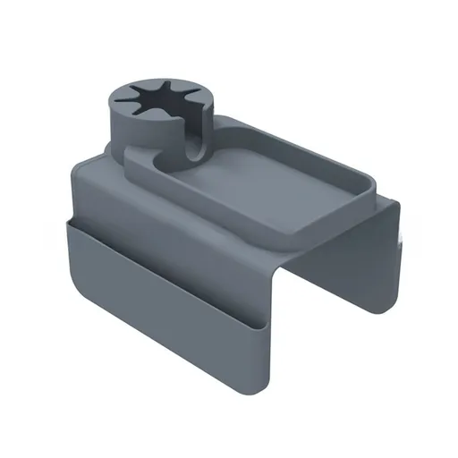 Grey Waterproof Silicone Couch Armrest Cup Holder Tray - Non-Slip & Anti-Spill, Multi-Slot Organizer for Drinks Bottle, Remote, Ipad & snacks