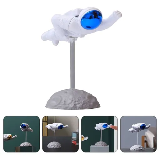 Astronaut Decoration Creative Resin Figurine Mini Miniatures Blue