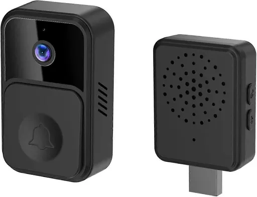 Smart WiFi Video Doorbell, Wireless Anti-Theft Camera Doorbell