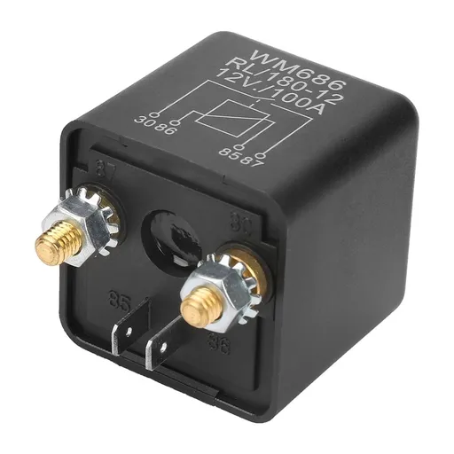 WM686 100A Normal Open Heavy Duty Car Starter Relay for Control Battery ON/OFF RL/180 DC 12V