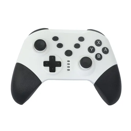 Wireless Game Controller for Switch,PC,Android & PS3 - Pro Gaming Gamepad with Bluetooth,Turbo & Vibration - White Black