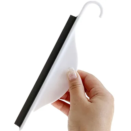 Tiny Bathroom Shower Mirror Squeegee with Hanging Hook,Silicone Mini Kitchen Countertop Squeegee,Water Wiper Scraper Cleaner Tool
