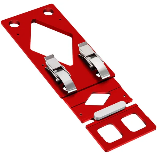 Track Saw Square Guide for Guide Rail, 90 Degree Right Angle Guide with Edge Support,Compact Circular Saw Accessory for Parallel Guide System