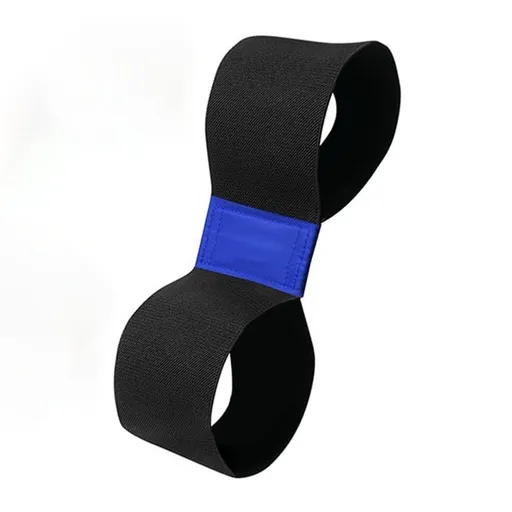 Golf Swing Training Aid Elastic Band Swing Posture Corrector Arm Trainer for Beginners Left Right Handed - Blue