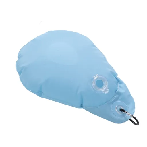 Pool Cover Weight Bags PVC Material Antifreeze Hanging Water Bag for Winter Swimming Pool Covers Light Blue 8PCS