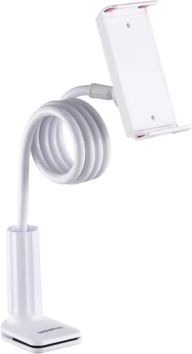 Urbanoki Gooseneck Phone Holder Flexible Clamp Mount for Bed Desk