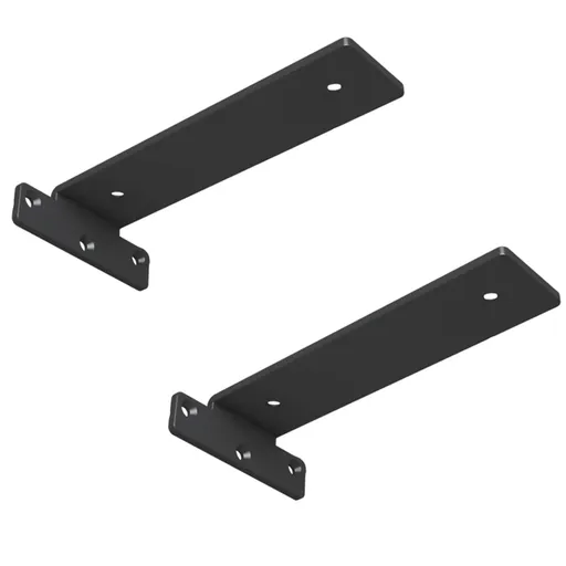 Floating Shelf Bracket,Heavy Duty Metal Shelf Bracket,Hanging Hidden Shelf Supports,Load-Bearing Partition 2 pcs