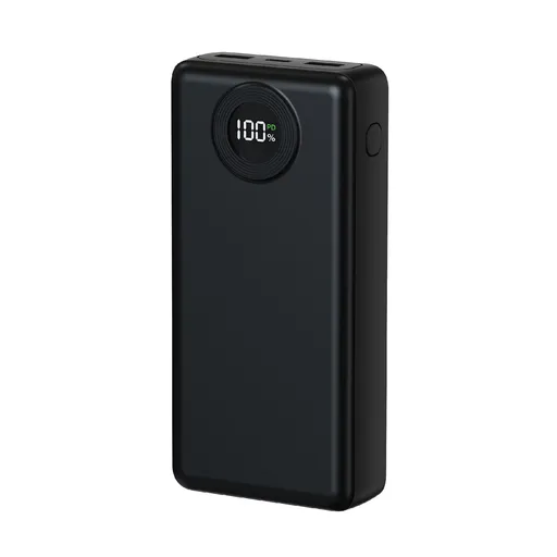 Laser 20000mAh Powerbank Battery Display Black