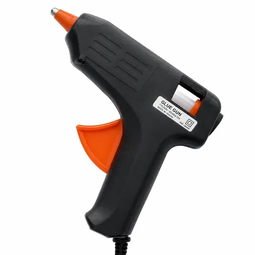 Craft Hot Glue Gun 40W w/ Silicone Nozzle and 2 Glue Sticks for DIY and Repairs