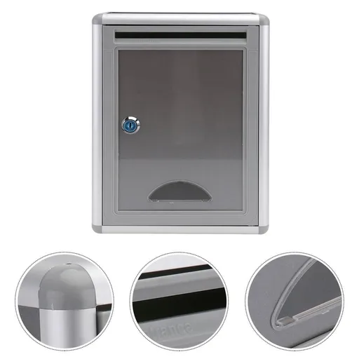 Aluminum Alloy Storage Box, 1 Piece, Metal Organizer Container, 11.2 x 8.5 x 4.1 Inches