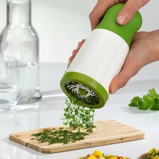 Handheld Herb Mill Grinder, Manual Parsley Cilantro Garlic Spice Shredder for Kitchen