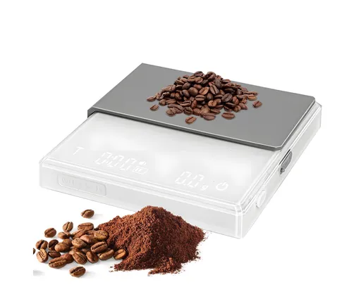 Coffee Scale with Timer 2kg 0.1g Accurate Type-C Rechargeable Portable Digital Scale for Espresso and Pour Over Coffee
