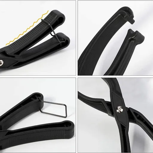 Bike Bicycle Tire Lever, Black Bike Tire Pliers Bead Breaker Plastic Bicycle Tire Repair Tool Bike Tire Removal Tool Cycling