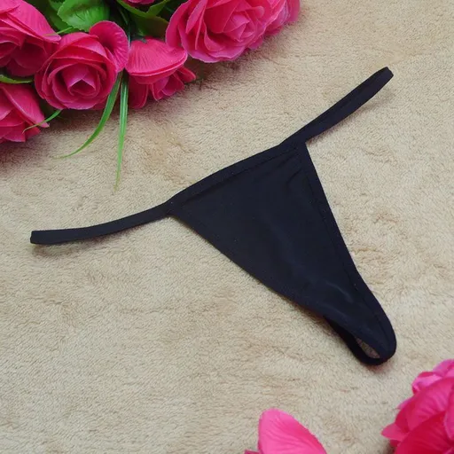 Women Sexy Thong Panties Night Spring Spandex Free Size Purple Free size