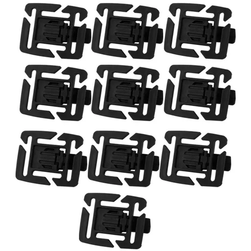 Drink Tube Clip Hydration Packs Water Bladder Bag Drink Tube Clip Holder Outdoor Backpack Buckle Backpack Accessories （10pcs）
