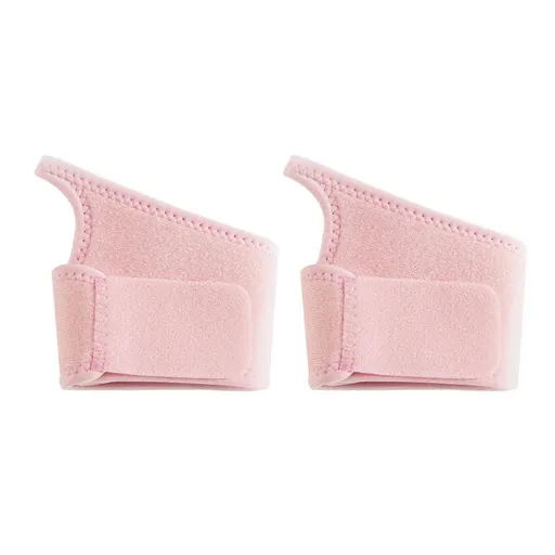 Adjustable Wrist and Thumb Support Brace, Breathable Elastic Compression Wrist Wrap for Fitness, Sports and Daily Activities - Pink