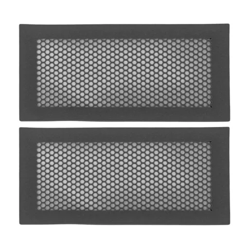 Baby Proof Vent Cover Soft Silicone 2 Piece Black