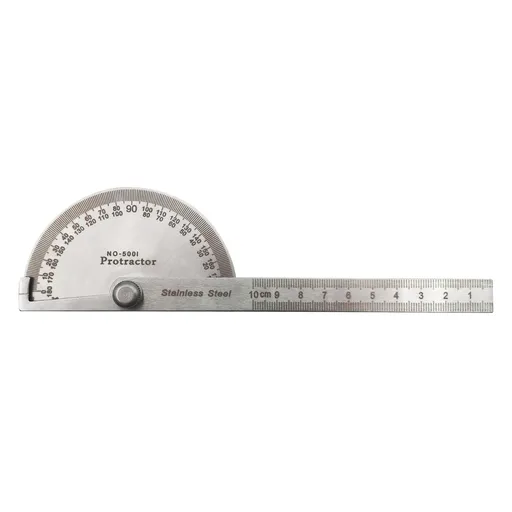 Angle Protractor,Stainless Steel Angle Ruler Finder 0-180 Degrees, Woodworking Ruler, Angle Measure Tool, Angle Finder Ruler