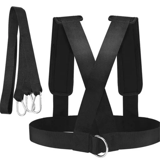 Sled Harness Workout Resistance and Assistance Trainer Physical Training Resistance Rope Kit Improving Speed, Stamina and Strength