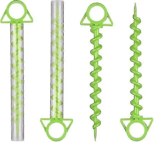 Green Tent Pegs 4 Pack Tent Pegs For Camping, Tents, Tent Pegs, Tent Pegs, Tent Pegs, Heavy Duty Pegs