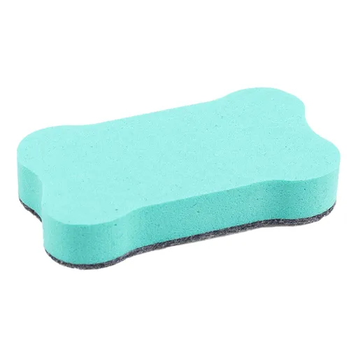 Magnetic Blackboard Eraser Green Whiteboard Dry Eraser Eraser Bone Shape Suitable for Scho-ǒls Homes and Red Yellow Blue and One Size Green