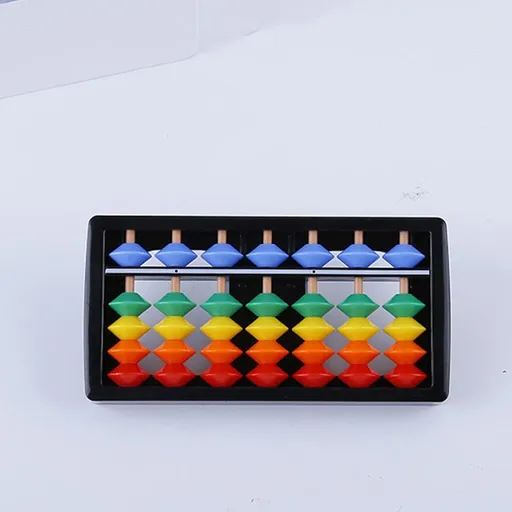 Chinese Abacus,Abacus, 1 Packs Teaching 7 Gears Abacus Math Toys Developing Digits Brain Educational Abacus for Leaning Math