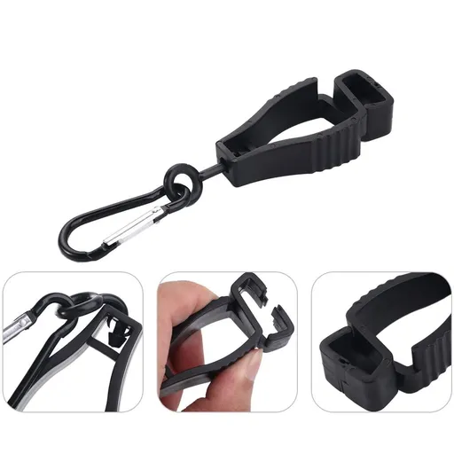 6pcs Multi-Functional Manual Work Fixtures Glove Clips Outdoor Work Tools Anti Loss Camping Accessories Safety Glove Hooks