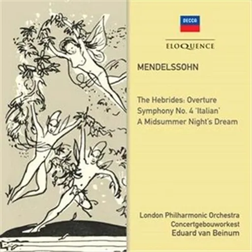 Mendelssohn: Symp 4: Midsummer - Beinum, Eduard Van Cd Album