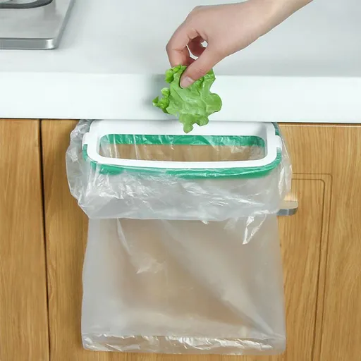 Plastic Trash Bag Holder for Kitchen, Under Sink Trash Can, Grocery Bag Holder for RV,Bathroom, Dorm Room （2pcs）