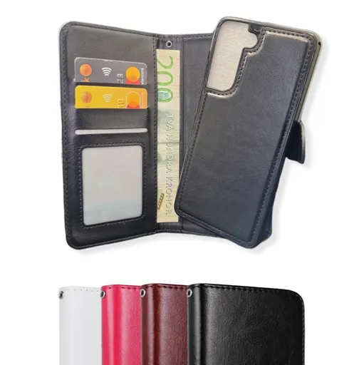 Samsung Galaxy S22 - Case / Magnetic Cover 2 in 1 - Choose Color! Pink