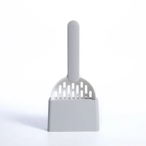 White-Grey Two-tone Litter Scoop Set