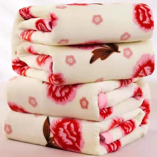 Flannel Blanket Polyester Geometric 120x200cm An all-consuming love 200*230cm about 1.6kg