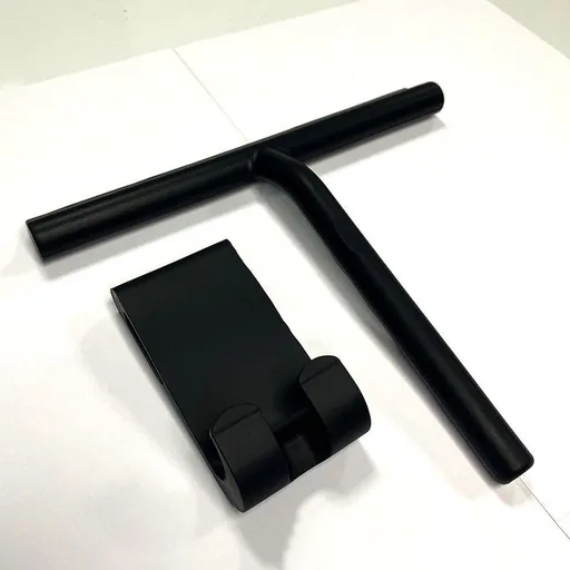 silicone wiper, all-purpose cleaner, glass cleaner, car window cleaner, bathroom glass cleaner, kitchen counter cleaner, window squeegee, household cleaning tool, commercial cleaning tool, streak-free wiper - Black - Size 1PCS
