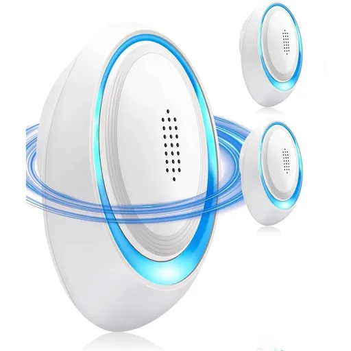 3 Pack Ultrasonic Pest Repeller Indoor Ultrasonic , Mouse Repellent for Roach, Rodent, Mouse, Mosquito, Mice, Spider, Ant, Bugs Electronic Plug-in Pest Control（American standard plug）