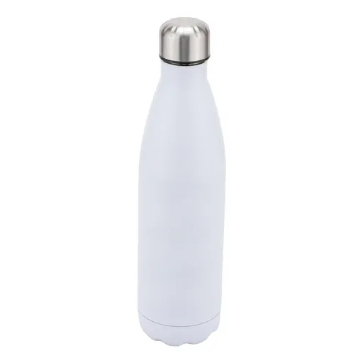 Stainless Steel Water Bottle 17 Fl Oz Vacuum Insulated Containers Keeps Drinks Cold Hot Sublimation Blanks Tumbler White