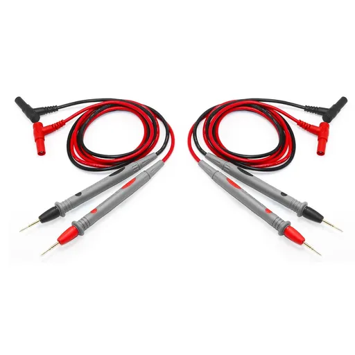 2 Pack 1000V 20A multimeter Leads, multimeter Leads & fluke Test Leads, black