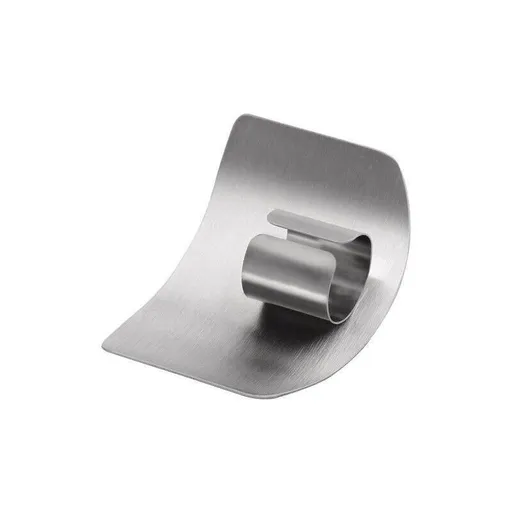 Stainless Steel Finger Protector Cutting Shield for Kitchen Slicing and Chopping - 1 Finger