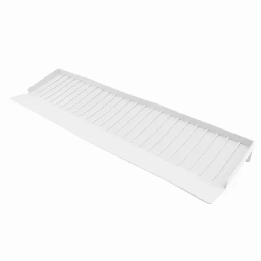 Sink Edges Protector Expandable Silicone Splashproof Mat Multipurpose Countertop Guard for Kitchen Bathtub Sinks White